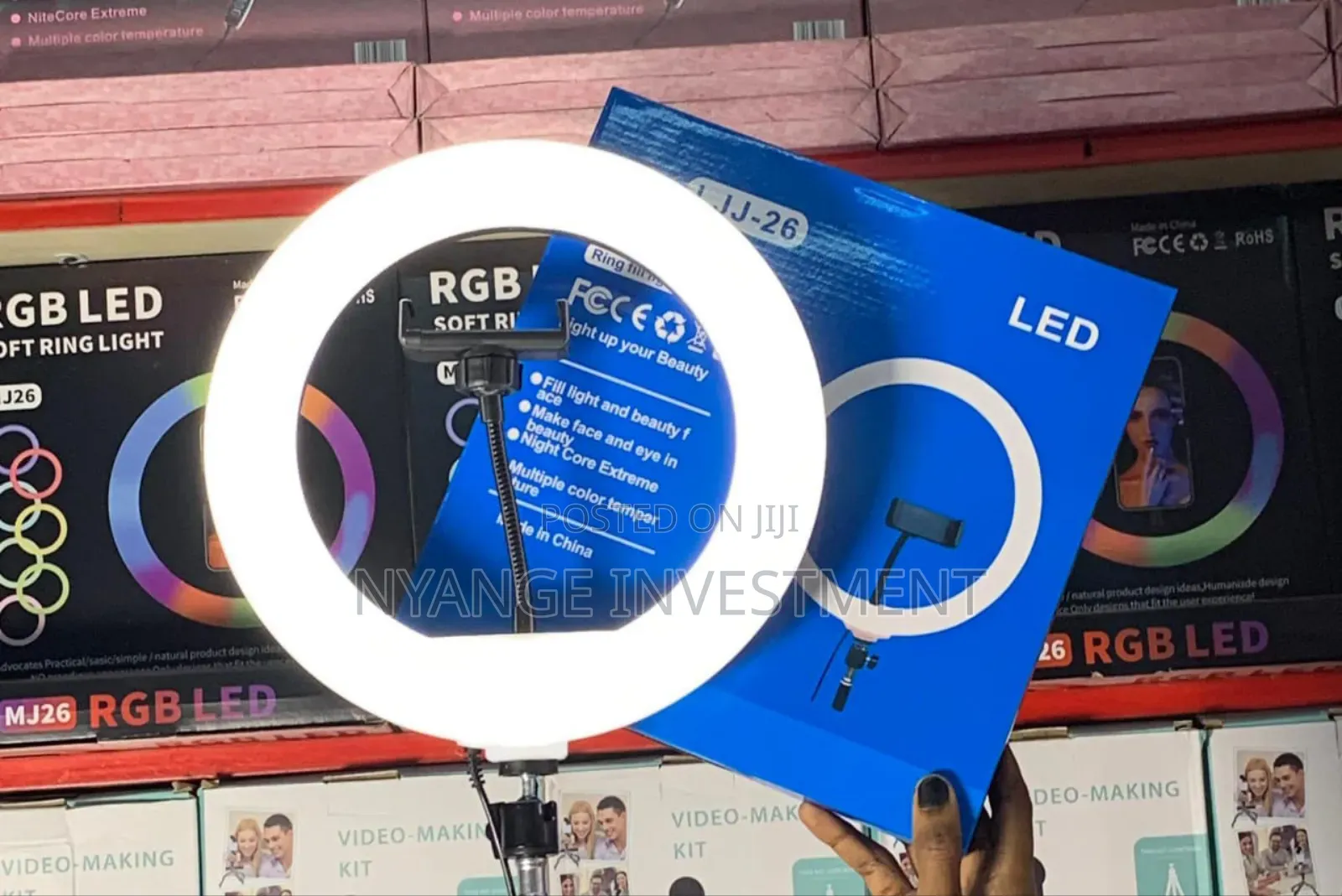 10 Inches Ring Light Kit