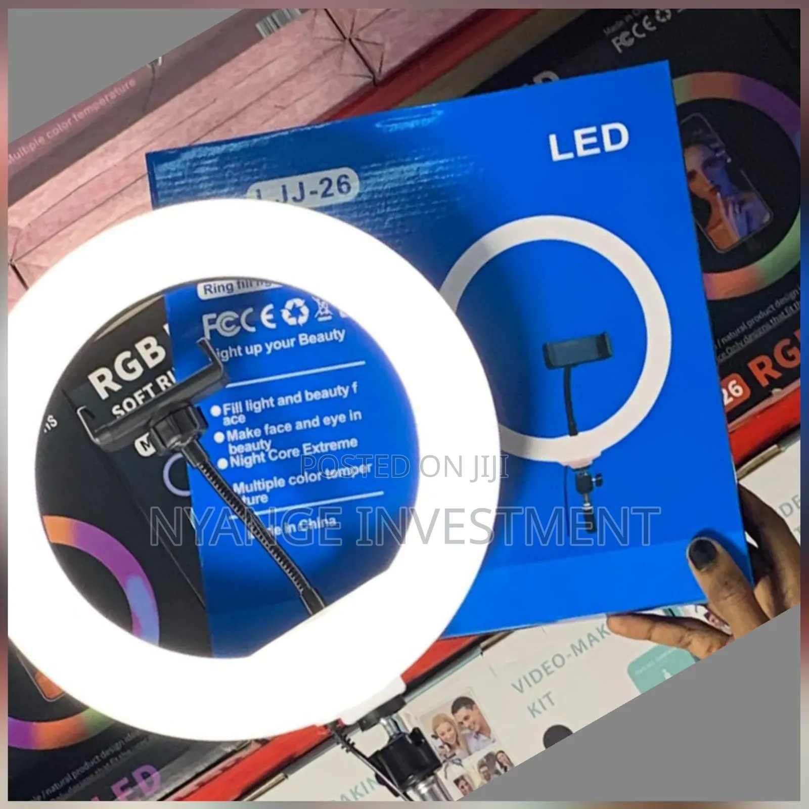 10 Inches Ring Light Kit