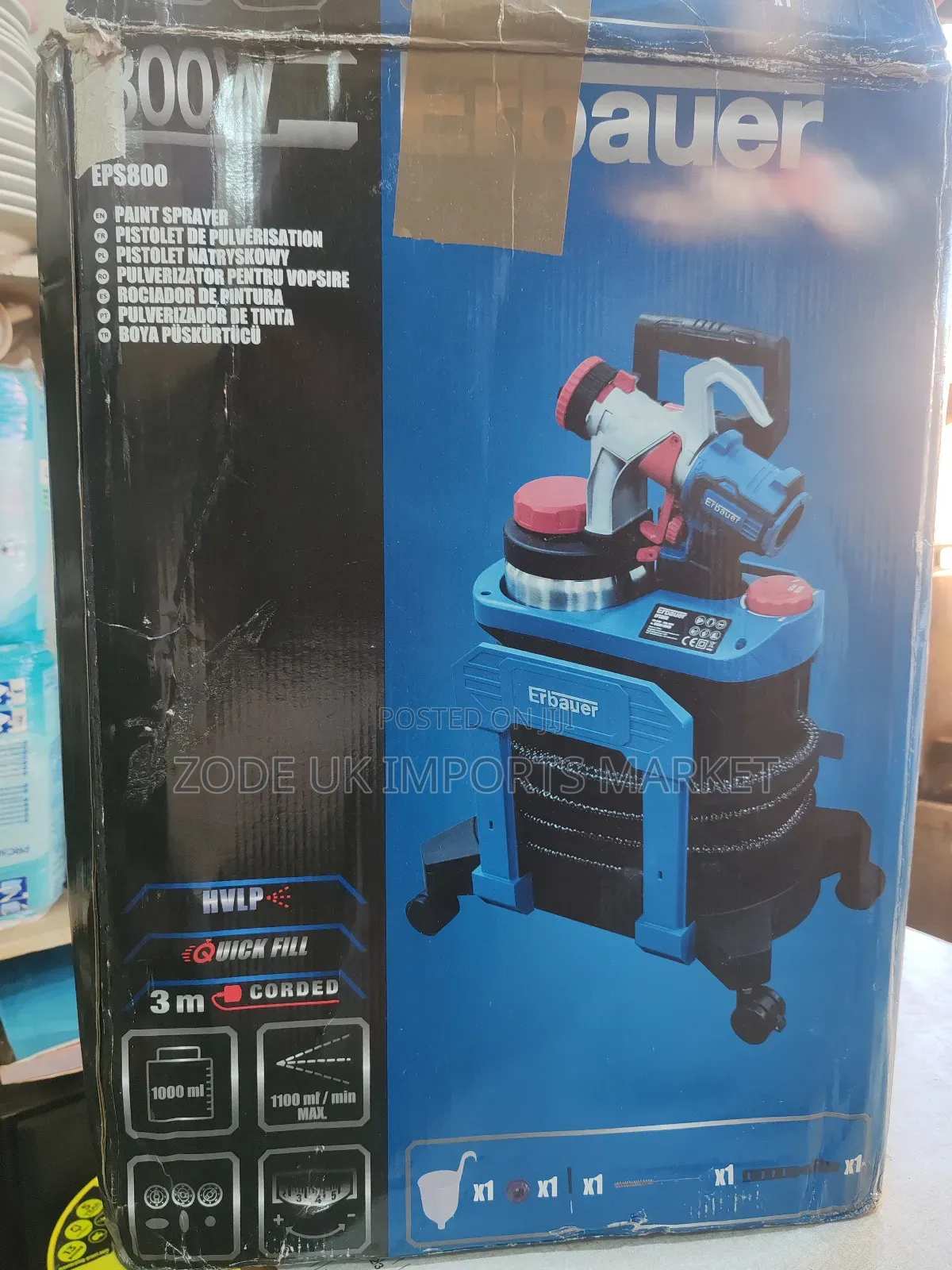 Erbauer 800w Paint Sprayer Machine