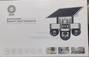 3lens 3 Screens Solar Camera Simcard Pir Colour Night