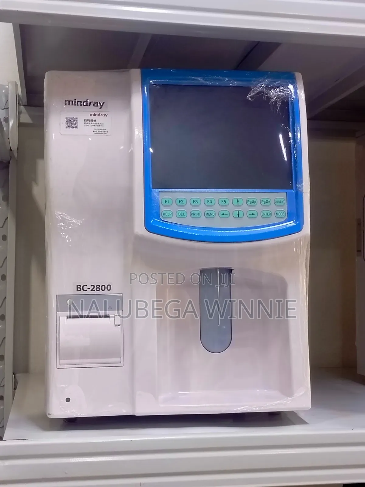 3 Parts CBC Machine, Bc 2800 With Start Up Reagents