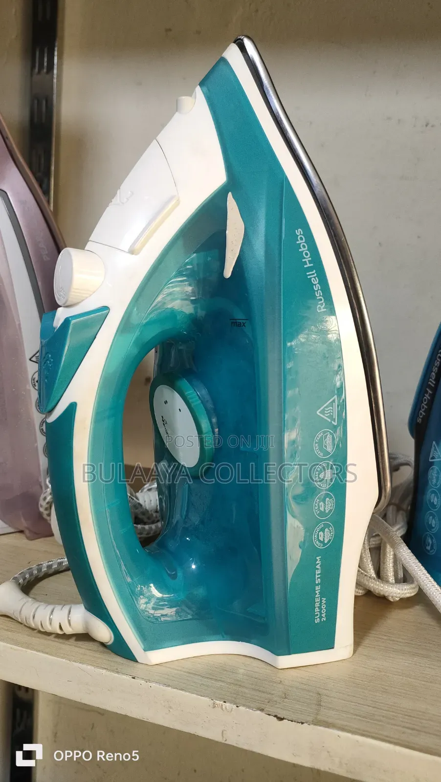 Uk Used Russell Hobbs Supreme Steam Traditional Iron, Model 23061.