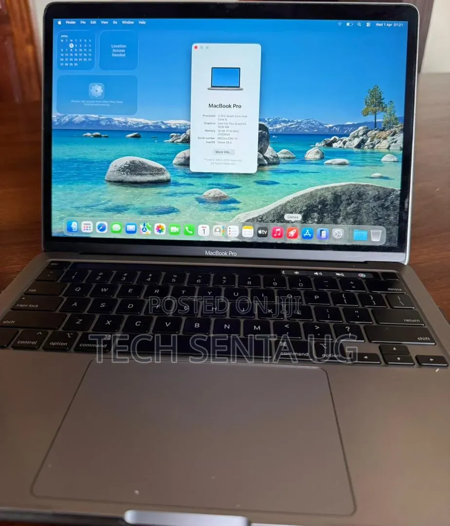 Laptop Apple MacBook Pro 2019 16GB Intel Core i5 SSD 512GB