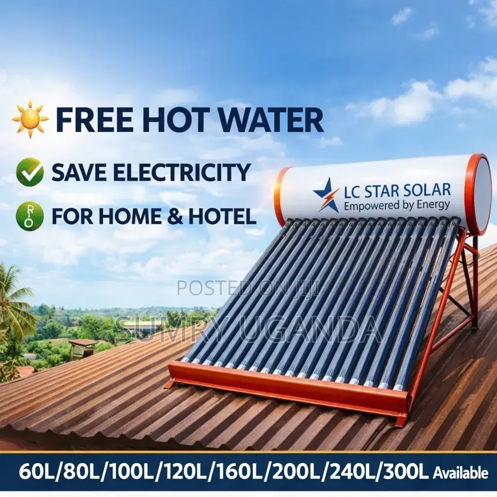 Lc Star Solar Water Heater – Durable, High Pressure, Fast Heating