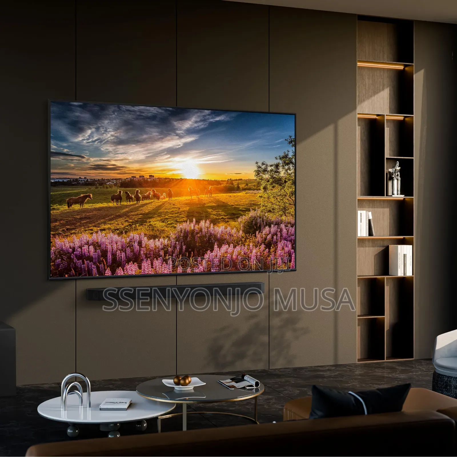Samsung 65" Q60d Qled Smart Tv -Quantum Dot, Upscaling