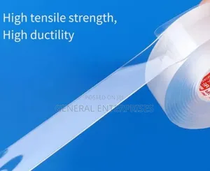 Heavy-duty, Double-sided Nano Tape.