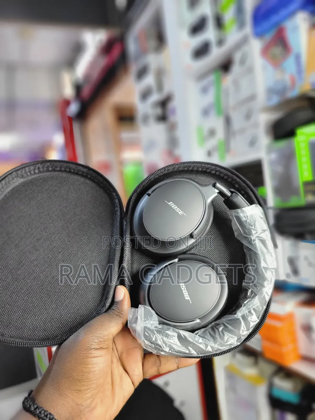 Bose Quietcomfort Ultra Over-Ear Noise Cancelling Headphones.