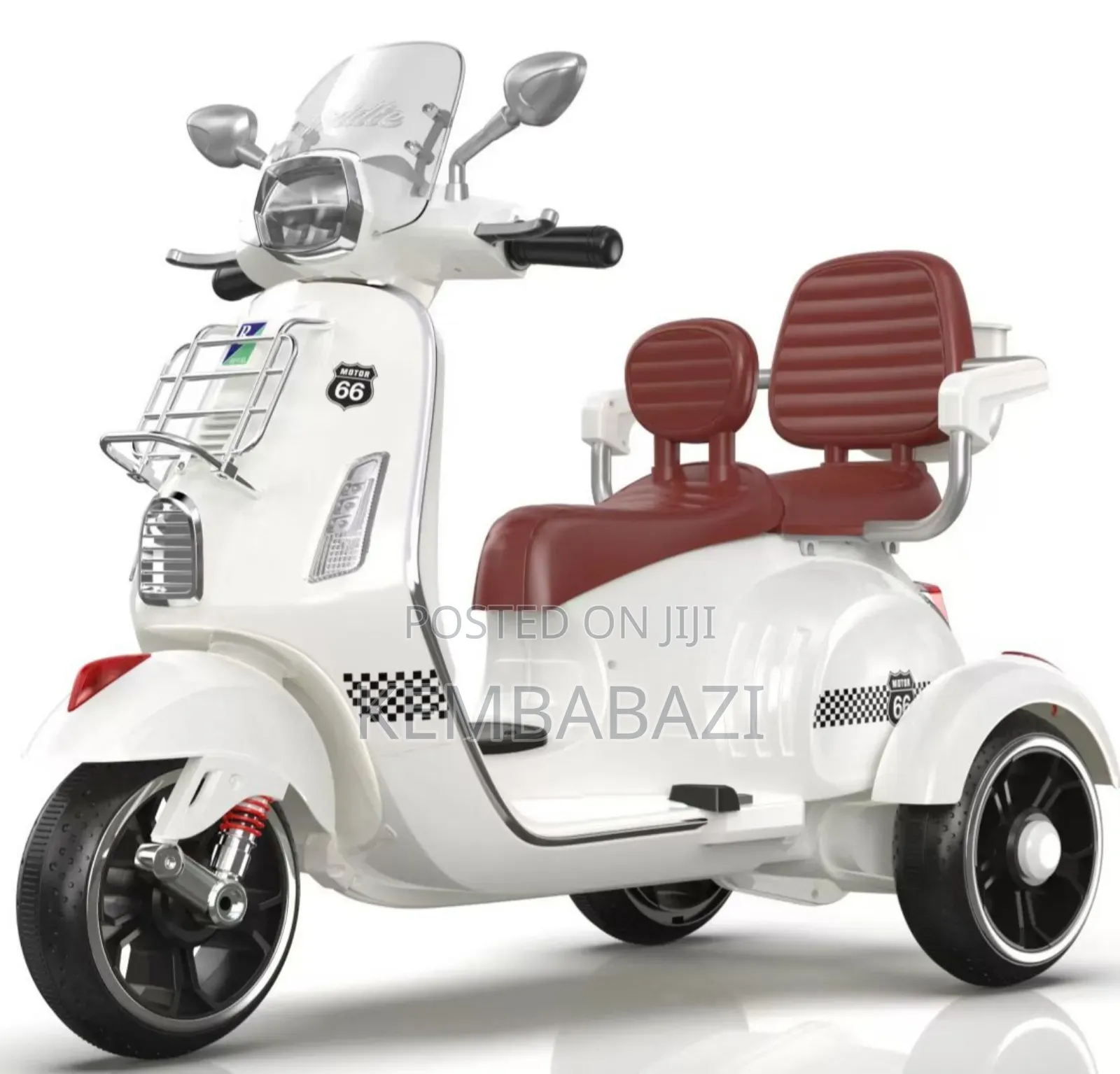 2 Seater Electric Ride-on Scooter for Kids