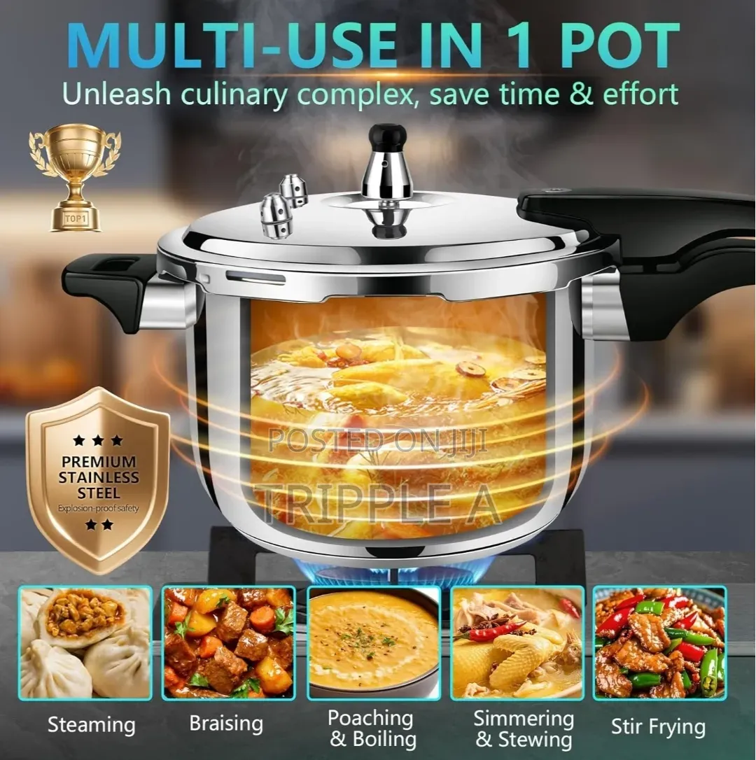 14litres (32cm) Multifunction Stainless Steel Pressure Cooker