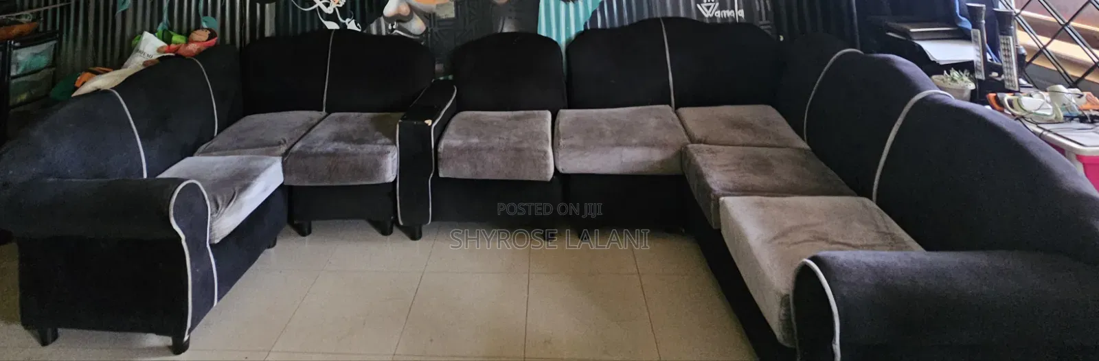 U Shaped 7 Seater Sofa