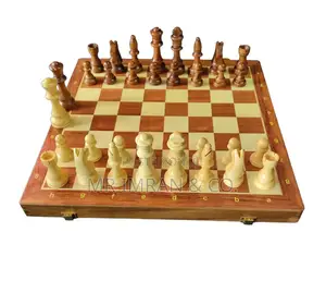 Handcrafted Wooden Chess Board Set