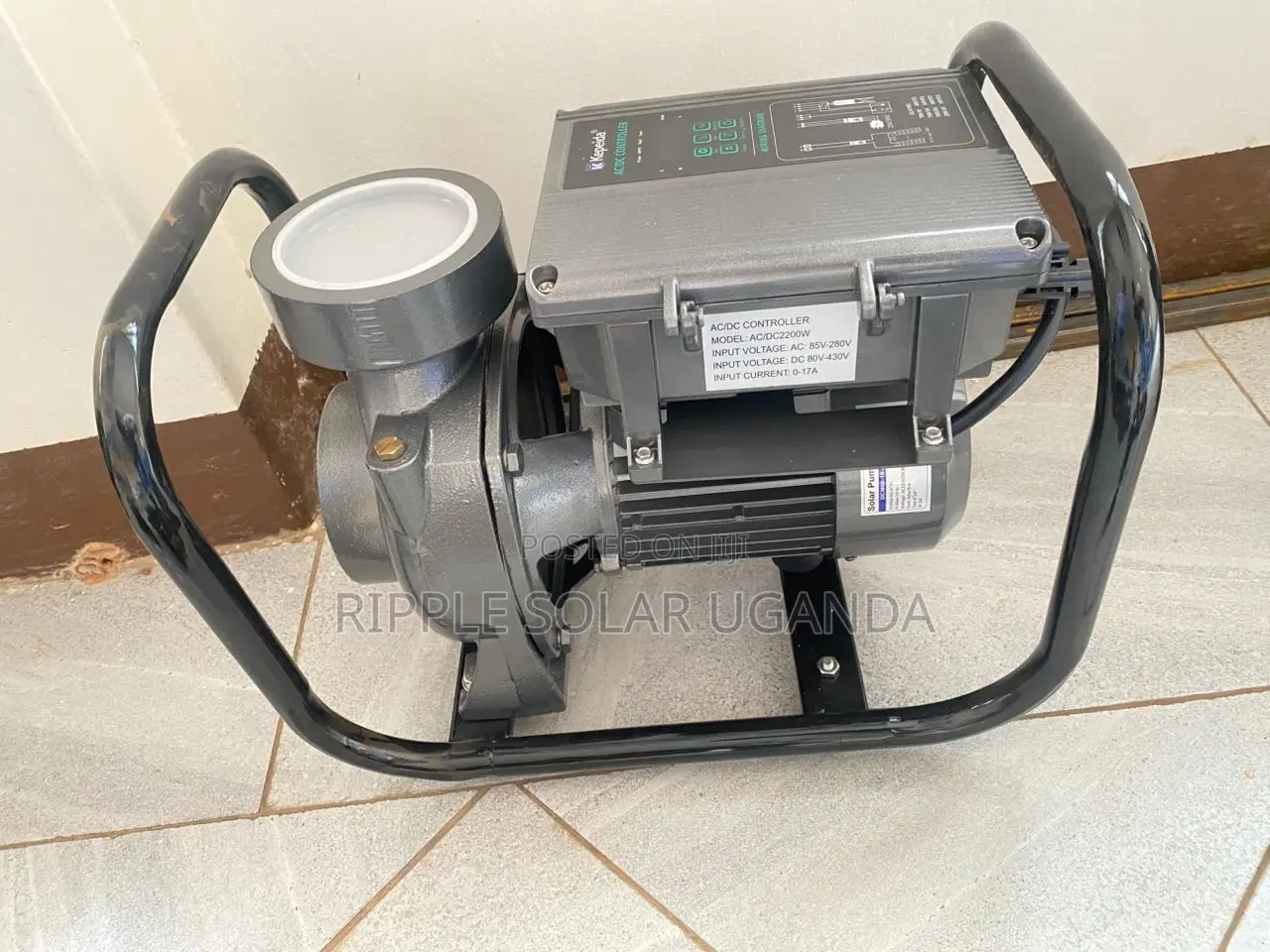 2200w Solar Surface Water Pump 19m Head High Flow Kampala
