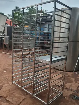 Commercial Stainless Serving Tray Trolley