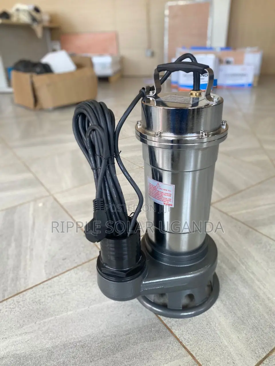 1500w Ac Sewage Submersible Pump Heavy Duty Dirty Water Drainage Pump