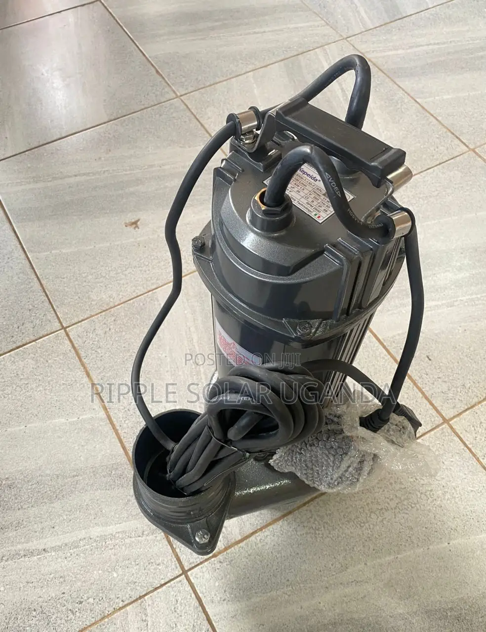 1500w Ac Submersible Water Pump 7m Head Kampala