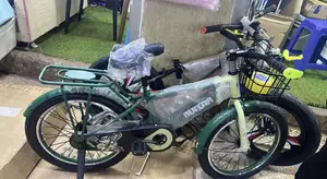 Guitar Children Bicycle Green 1 to 9 Yrs