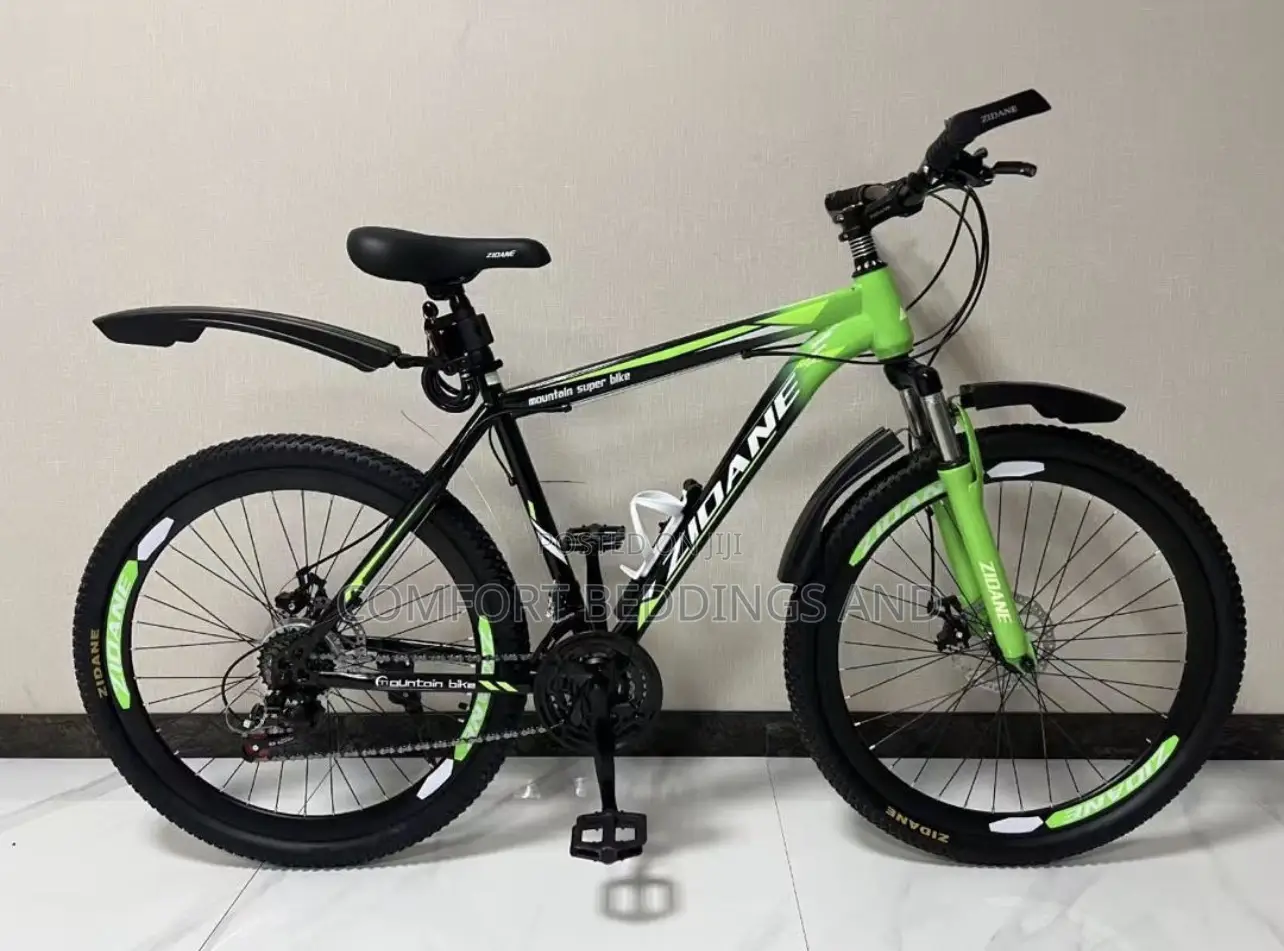 Zidane Gear Bicycle Green Size 26
