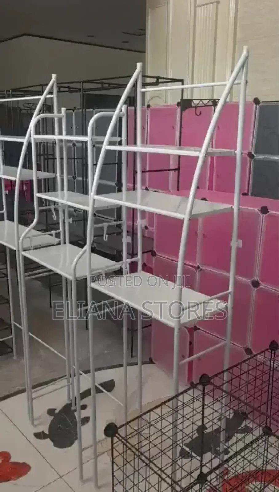 3-Tier Toilet Rack With Shelves