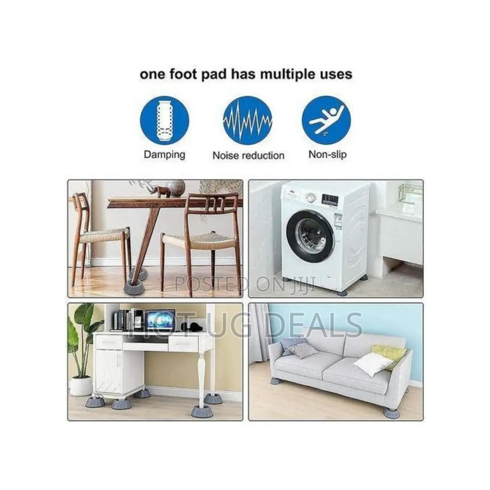 Washing Machine Pads, Anti Vibration Pads, Furniture, Fridge Stands