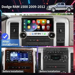 Car Radio Stereo for Dodge Ram 2009 2010 2011 2012 Replacement Carplay