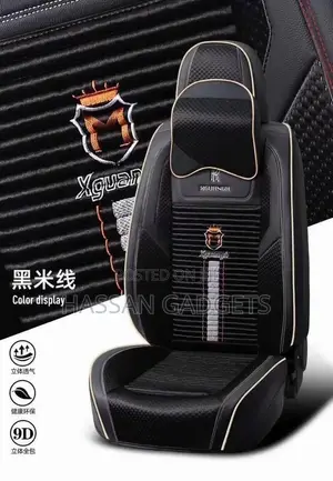 Car Seat Covers Full Set Cloth - Universal Fit, Automotive
