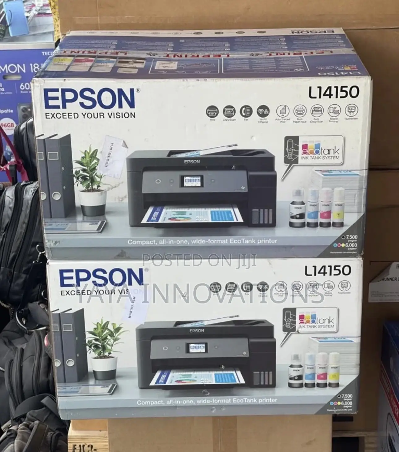 Epson Ecotank L14150 A3+(Prints Up to A3+ (For Simplex)