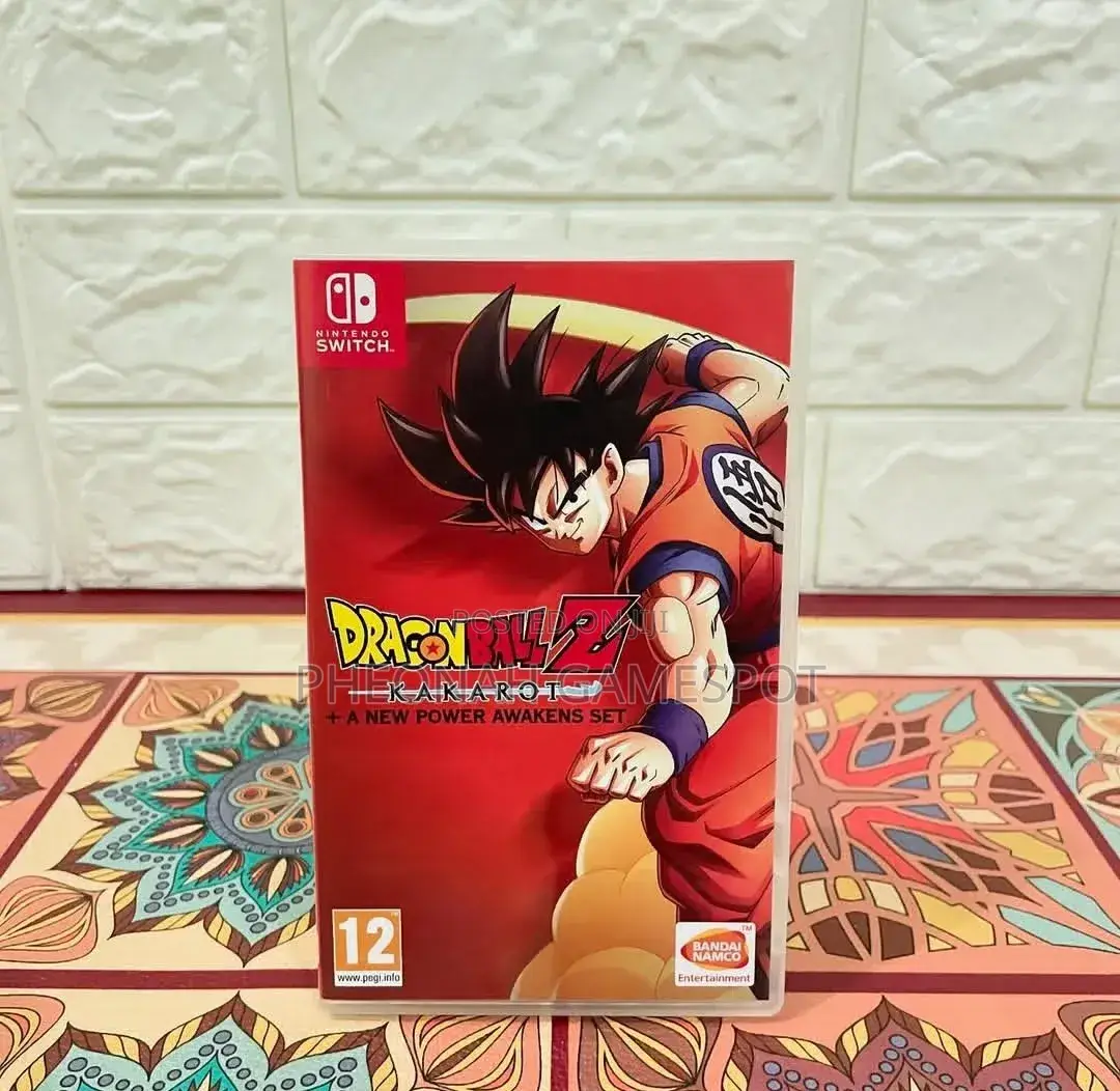 Dragon Ballz Kakarot Game Card for Nintendo Switch. Better Than Your