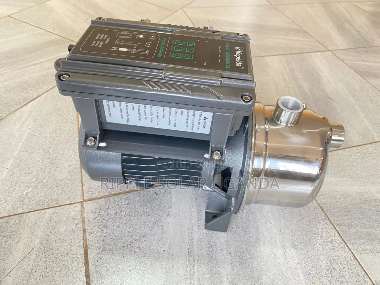 750w Solar Surface Water Pump 45m Head High Pressure Kampala