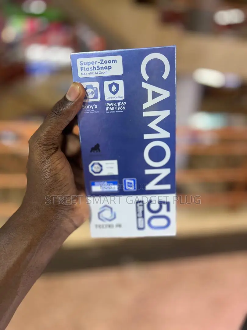 New Tecno Camon 50 Ultra 512 GB Black