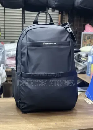 Ponasoo Black Laptop Backpack