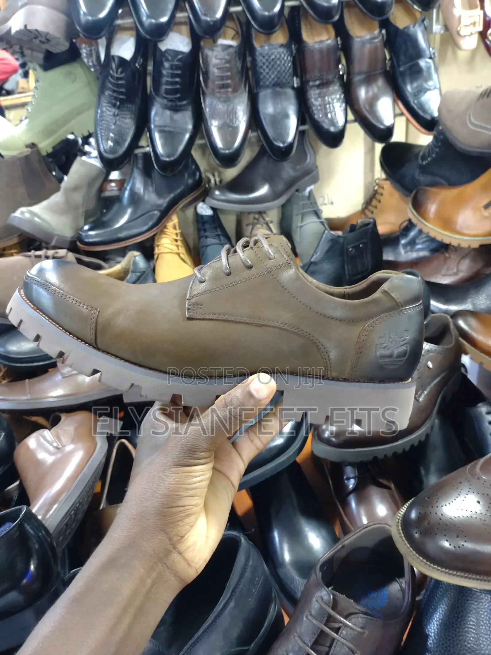 Timberland Leather and Rubber Shoes Ready for Delivery