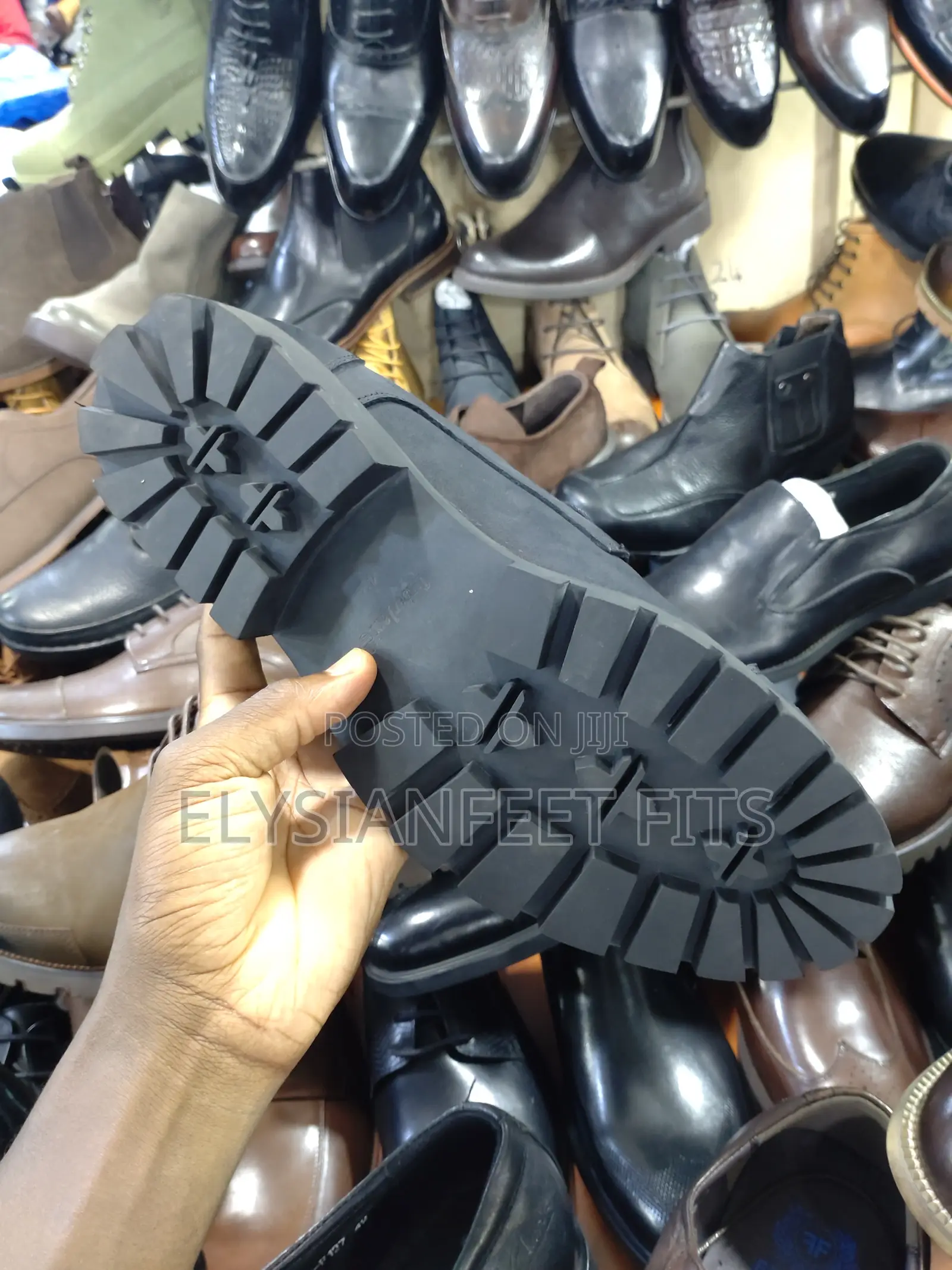 Timberland Leather and Rubber Shoes Ready for Delivery