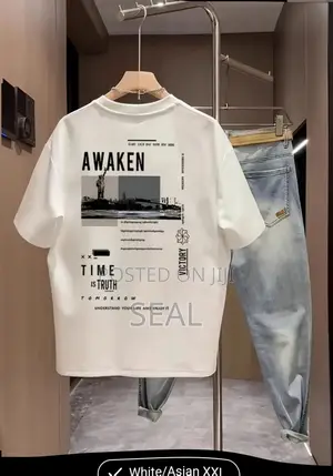Trendy Casual T-Shirt 100% Cotton