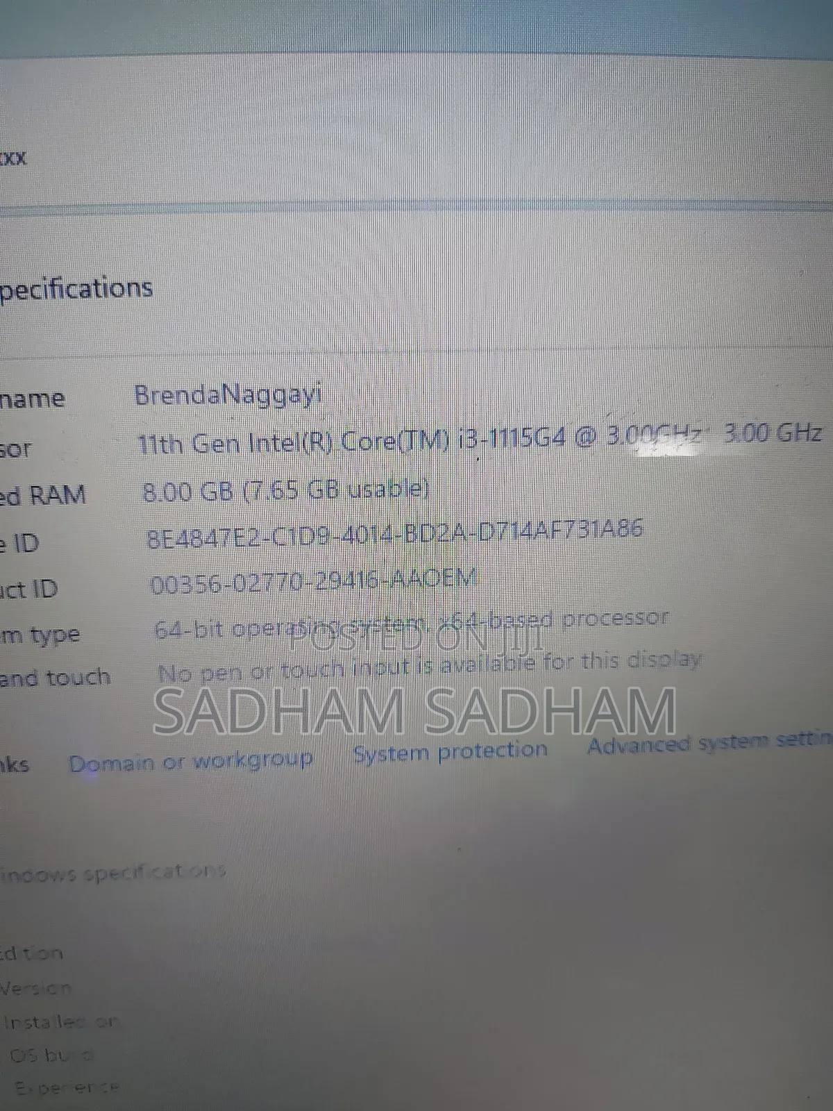 Laptop HP 17-3000 8GB Intel Core i3 SSD 256GB