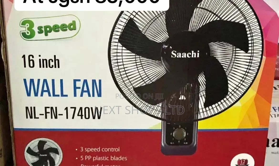 Saachi Wall Fan /Saachi Wall Fan/ Wallfans/Wallfans/Fans