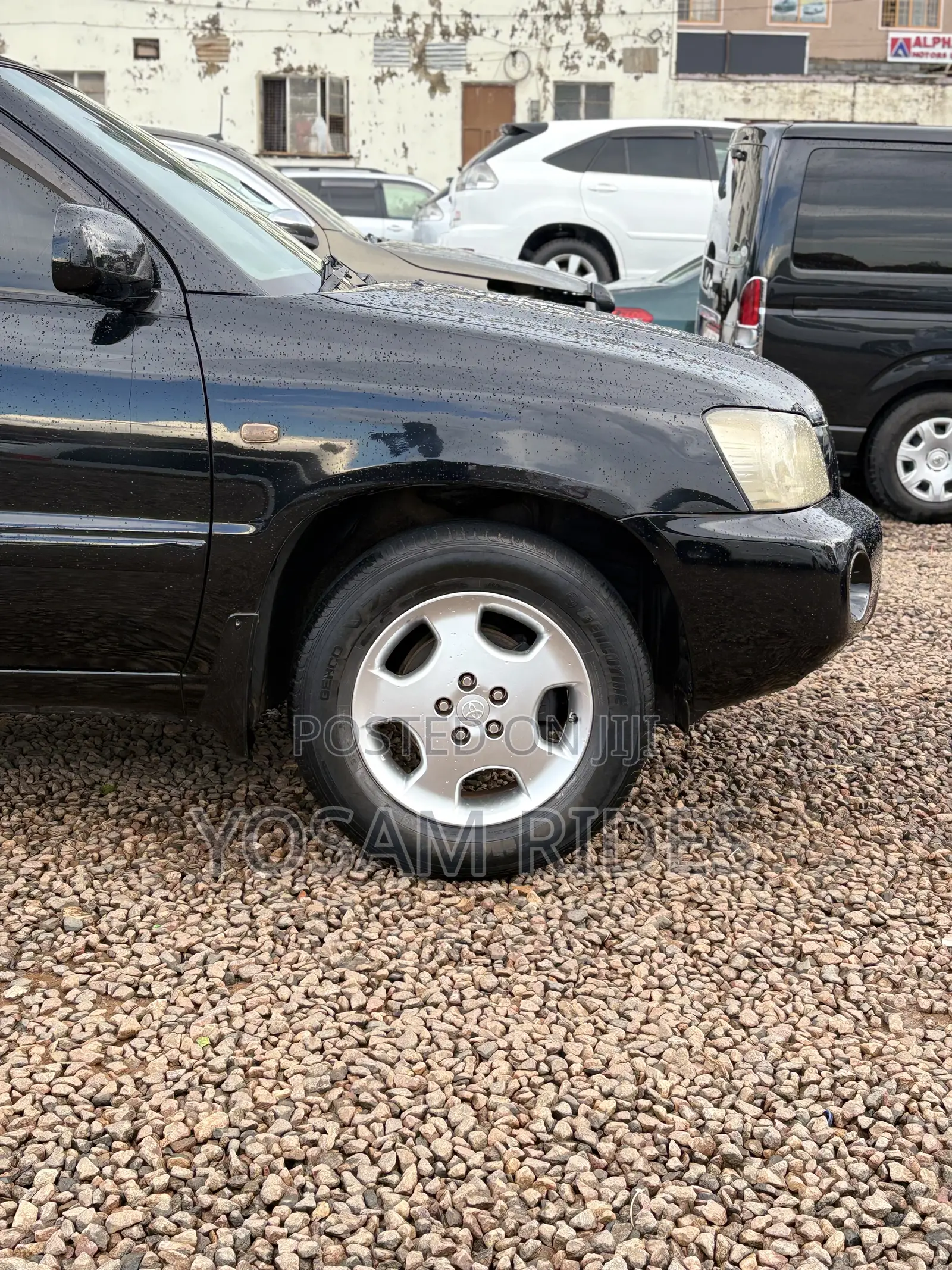 Toyota Kluger 2007 Black