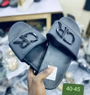 Men’S Ck Black Slides / Slippers(Promotion) | Sizes 40-45 | New Stock