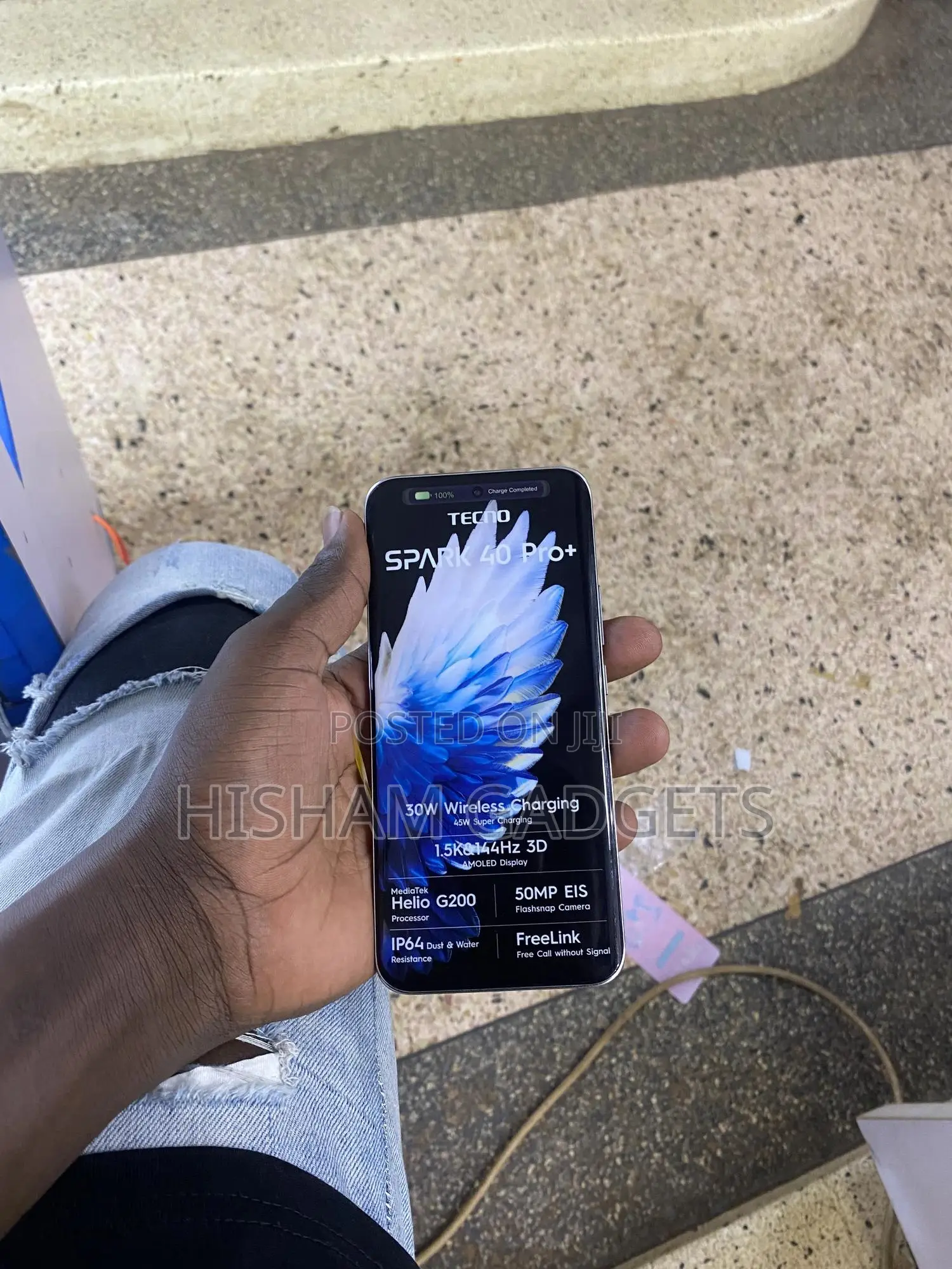 New Tecno Spark 40 Pro+ 256 GB Silver