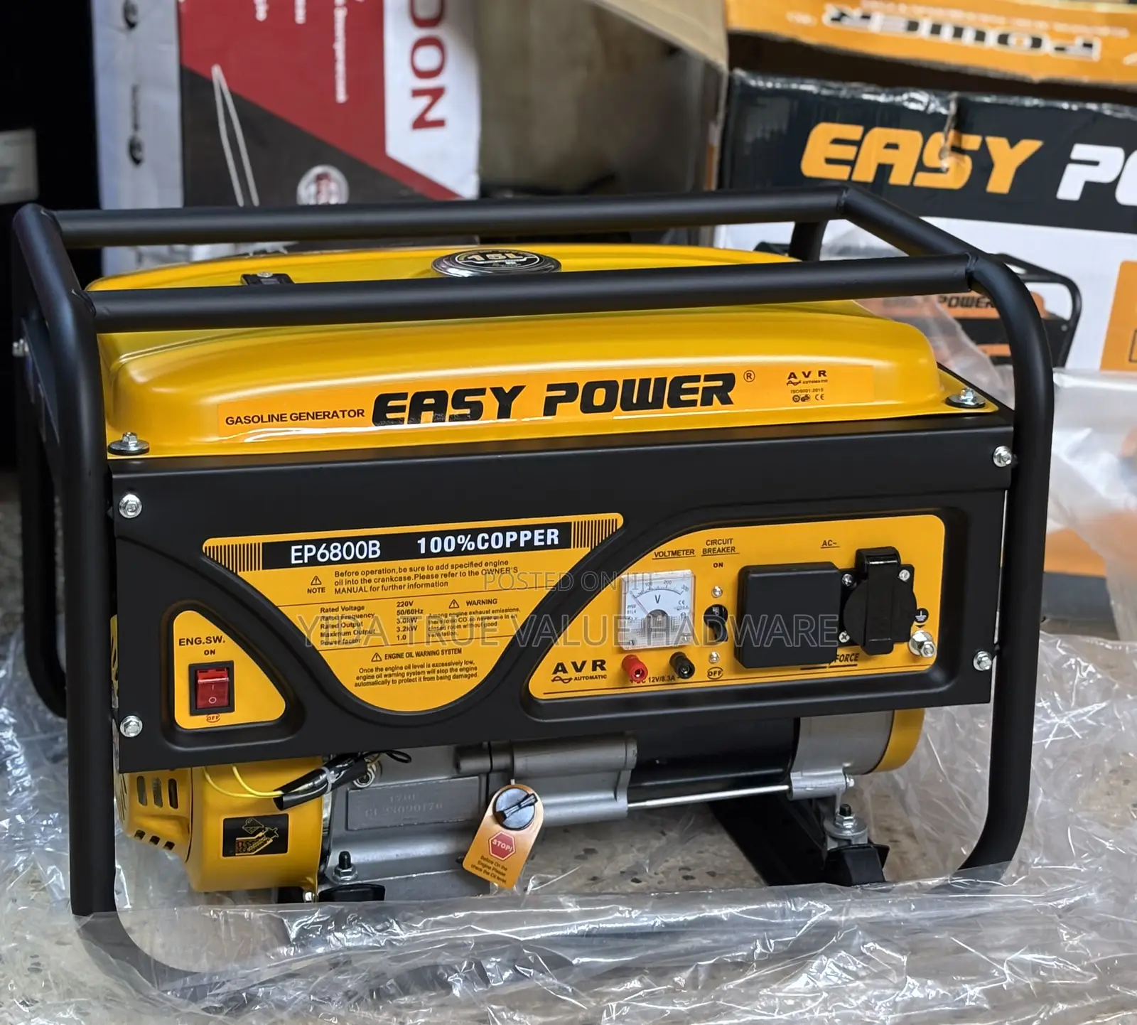 Easy Power Gasoline Generator 3.5 Kva