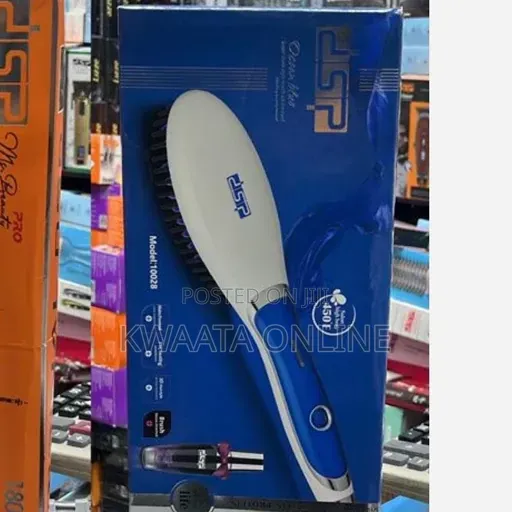 DSP-10028 - Electric Hair Comb Dryer Fast Hair Straightener