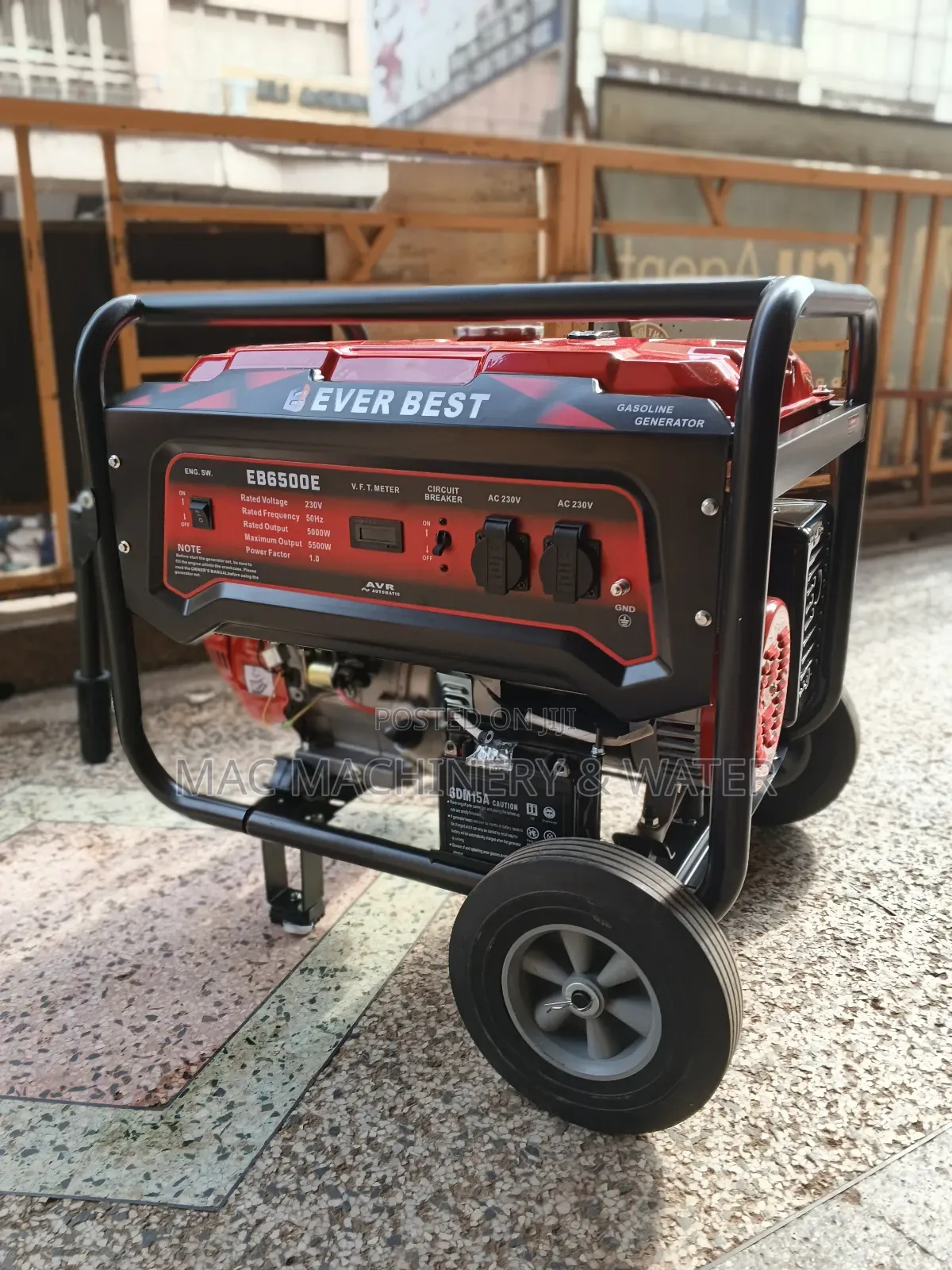 Everbest Petrol 5.5kw / 7kva Button Start Generator