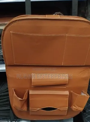 Leather Car Backseat Organizer
