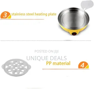 Electric Egg Boiler Rack for Up to 7 Eggs