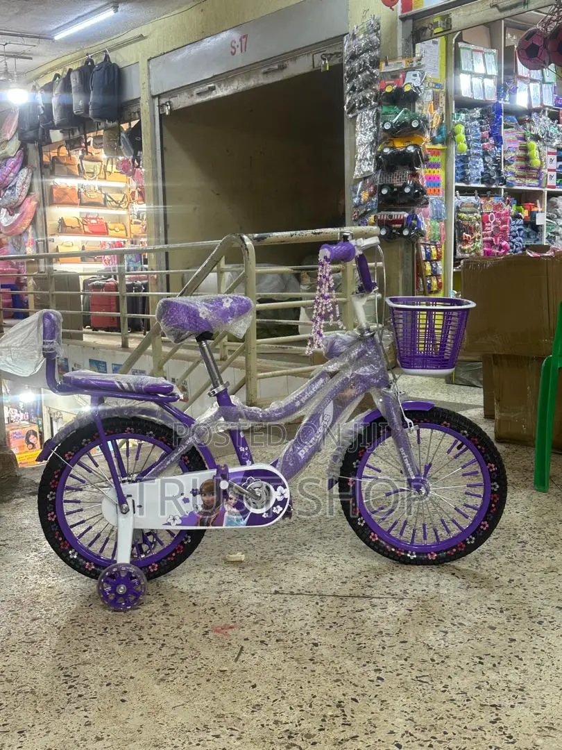 Purple Girls Bicycle