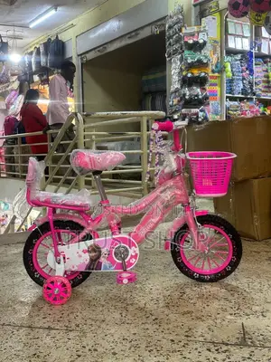 Pink Bicycle Girl