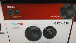 Pervoi CTC-1630 3-Way Car Speakers.