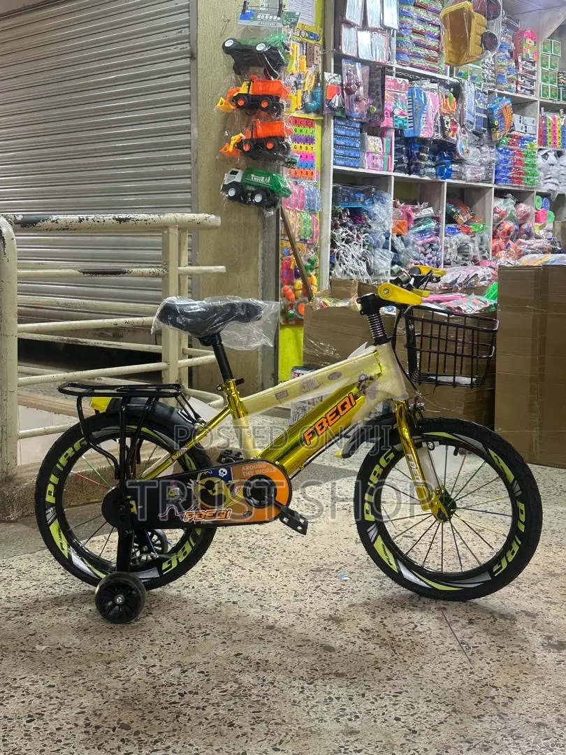 Golden Yellow Bicycle