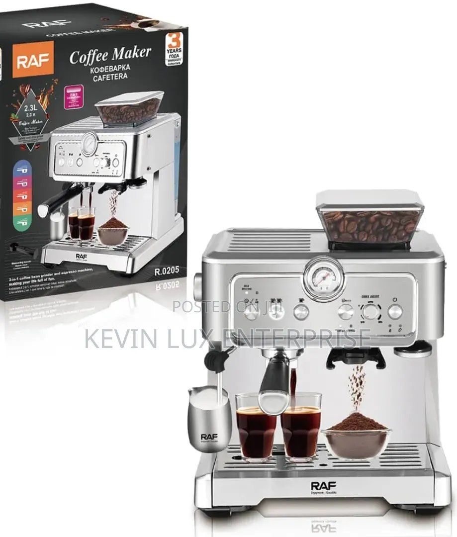 Coffee Machine With Grinder