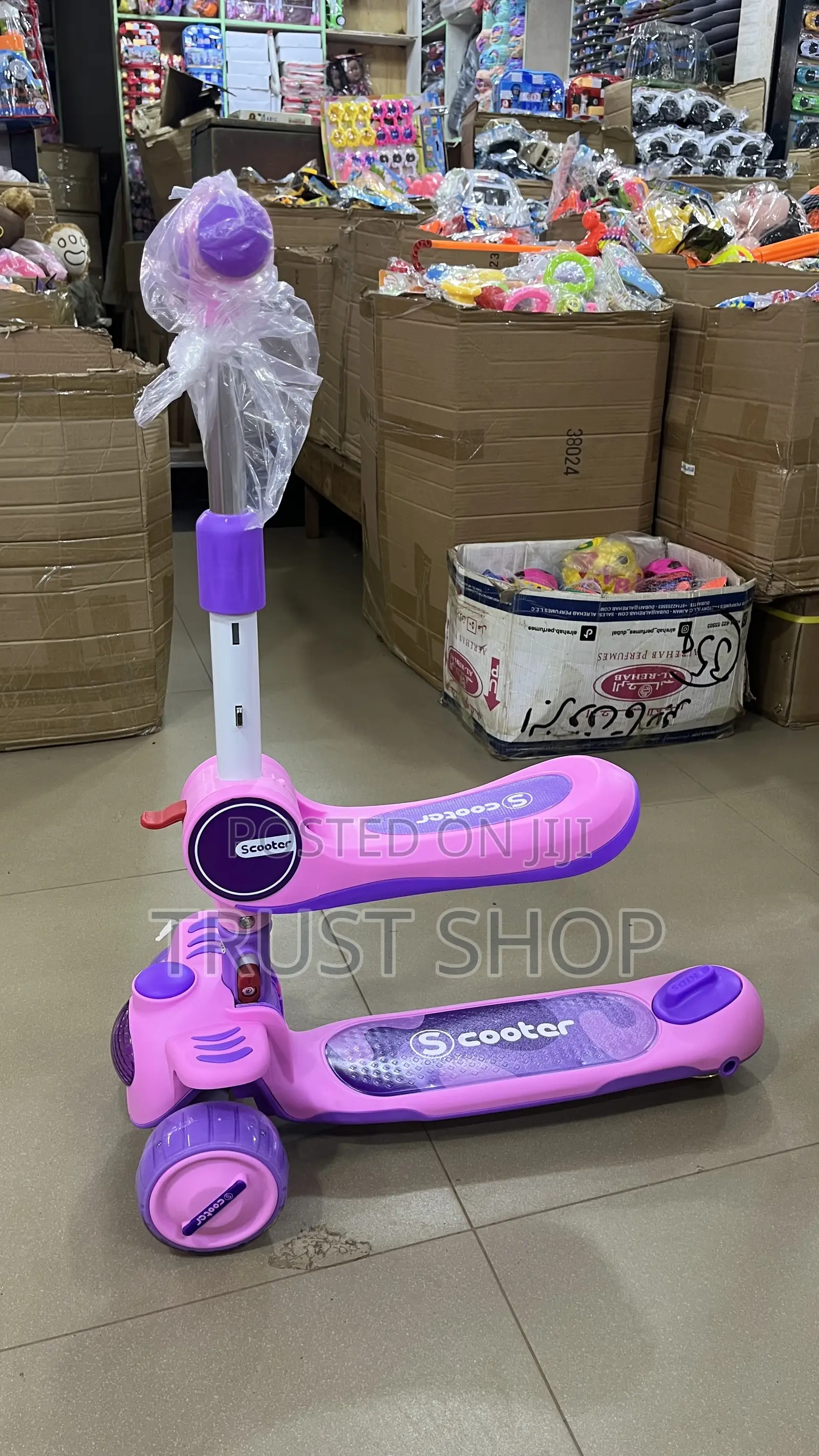 Purple Scooter For Girl