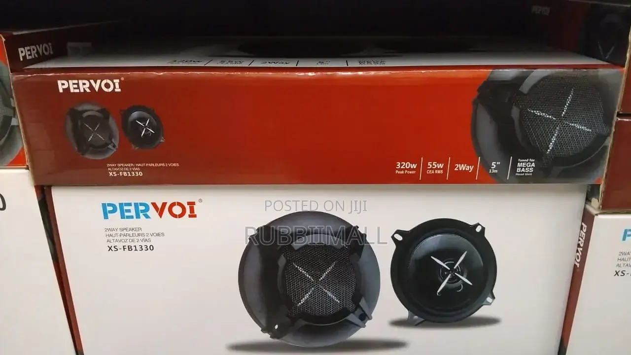 Pervoi Xs-Fb1330 5-Inch 2-Way Coaxial Car Speakers